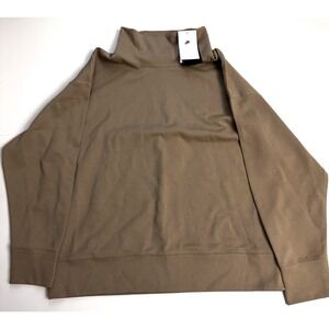 Nike Oversized Turtleneck Sweatshirt Tech Fleece FB8169-309 NEW Men's Large $125